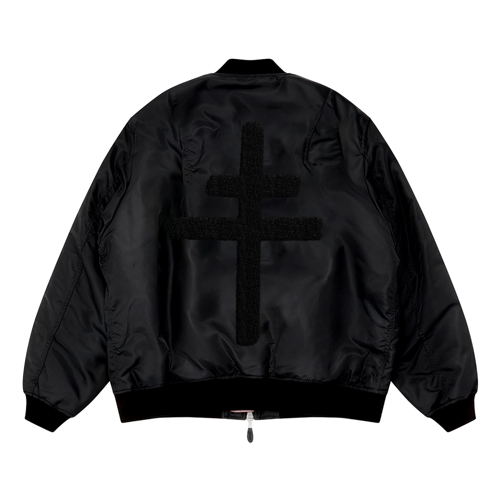 President Patch Bomber Jacket