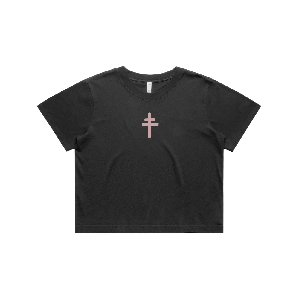 Cross Logo Crop Top