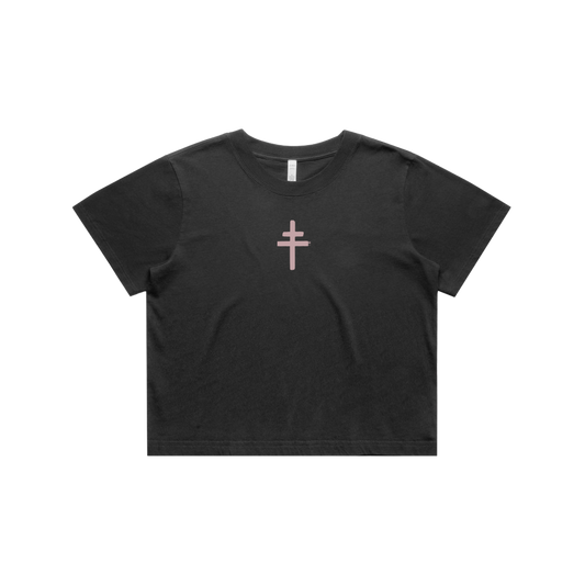 Cross Logo Crop Top