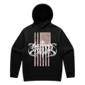 President Metal Flag Pocket Print Hoodie